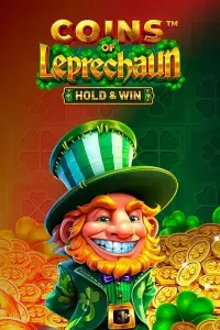 coins of leprechaun game logo